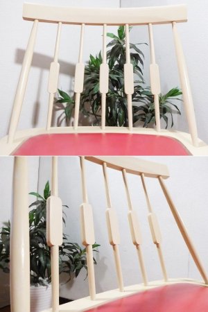 画像7: ヴィンテージ　スポーク　 ローチェア　ラウンジ　カフェチェア　椅子　イス　北欧　ディスプレイ　店舗什器　在庫2脚　