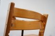 画像16: 北欧　ノルウェー　STOKKE ストッケ　Tripp Trapp Chair トリップトラップチェア　ベビーガード付　チェリー色