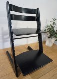 画像3: 北欧　ノルウェー　STOKKE ストッケ　Tripp Trapp Chair トリップトラップチェア　ベビーガード付　ブラック色