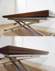 画像11: イタリア製　リフティングテーブル　リフトアップテーブル　昇降テーブル　ローテーブル　センターテーブル　ダイニングテーブル　エクステンション　伸縮　拡張