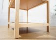 画像14: 北欧モダン　ガラストップ　天然木　サイドテーブル　3段　オープンシェルフ　飾り棚　収納棚　台