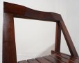 画像6: 古い木味　英国カフェ　ヴィンテージ　フォールディングチェア　デスクチェア　作業椅子　アトリエ　クウネル　1脚出品　在庫3脚　(3)