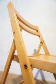 画像6: 英国 カフェ　フォールディングチェア　ヴィンテージ  折り畳み　椅子　デスクチェア　作業イス　アトリエ　ダイニング　ガーデン　