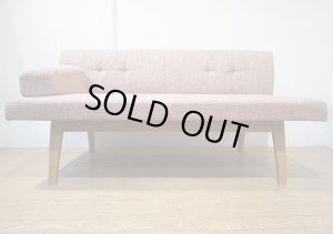 画像1: 【 展示品 】　北欧モダン　FUJI FURNITURE フジファニチャー　富士ファニチア　高級　二人掛け　２人掛け　2P　2シーター　ワイド　ソファ　ベンチ　チェア　IDC大塚家具