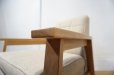 画像16: 【 美品 】　北欧モダン　西海岸スタイル　オーク材　無垢材　アームチェア　イージーチェア　ロビーチェア　1Pソファ　アームソファ　イス　椅子