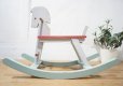 画像13: ヴィンテージ　ペインティング　木馬　ロッキングホース　遊具　玩具　チャイルドチェア　ベビーチェア　子供椅子　インテリア　オブジェ　西洋　英国