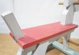 画像8: ヴィンテージ　ペインティング　木馬　ロッキングホース　遊具　玩具　チャイルドチェア　ベビーチェア　子供椅子　インテリア　オブジェ　西洋　英国