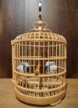 画像3: 【 美品 】　豪華逸品　中国美術　鳥籠　彫刻　鳥かご　竹ひご　小鳥　竹細工　中国伝統　工芸品