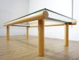 画像4: 希少　巨匠　Enzo Mari エンツォ・マリ　ガラステーブル　センターテーブル　ローテーブル　北欧モダン