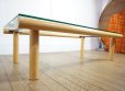 画像2: 希少　巨匠　Enzo Mari エンツォ・マリ　ガラステーブル　センターテーブル　ローテーブル　北欧モダン