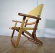 画像3: 北欧スタイル　フォールディングチェア　折り畳み　椅子　ローチェア　アームチェア　デッキチェア　ガーデンチェア　アウトドア　無垢材