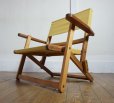 画像2: 北欧スタイル　フォールディングチェア　折り畳み　椅子　ローチェア　アームチェア　デッキチェア　ガーデンチェア　アウトドア　無垢材