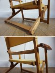 画像16: 北欧スタイル　フォールディングチェア　折り畳み　椅子　ローチェア　アームチェア　デッキチェア　ガーデンチェア　アウトドア　無垢材