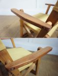 画像15: 北欧スタイル　フォールディングチェア　折り畳み　椅子　ローチェア　アームチェア　デッキチェア　ガーデンチェア　アウトドア　無垢材