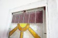 画像10: ヴィンテージ　ステンドグラス　建具　ドア　扉　窓枠　木枠　間仕切り　パーテーション　アンティーク　英国　イギリス