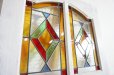画像9: ヴィンテージ　ステンドグラス　建具　ドア　扉　窓枠　木枠　間仕切り　パーテーション　アンティーク　イギリス　英国