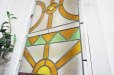 画像7: ヴィンテージ　ステンドグラス　建具　ドア　扉　窓枠　木枠　間仕切り　パーテーション　アンティーク　英国　イギリス