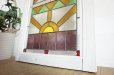 画像5: ヴィンテージ　ステンドグラス　建具　ドア　扉　窓枠　木枠　間仕切り　パーテーション　アンティーク　英国　イギリス