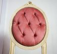 画像17: Made in ITALY　西洋　洋館　ロココ様式　サロンチェア　彫刻　鋲打ち　椅子　イス　姫系　アンティーク