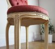 画像12: Made in ITALY　西洋　洋館　ロココ様式　サロンチェア　彫刻　鋲打ち　椅子　イス　姫系　アンティーク