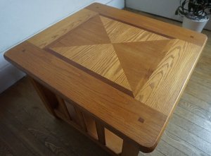 画像10: 【美品】　洋館　アンティーク　スクエア　サイドテーブル　コーナーテーブル　飾り棚　花台　西洋　クラシカル