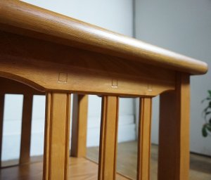 画像7: 【美品】　洋館　アンティーク　スクエア　サイドテーブル　コーナーテーブル　飾り棚　花台　西洋　クラシカル