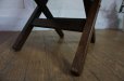 画像17: 英国　カフェ　フォールディングチェア　折り畳み椅子　ビーチ材　アンティーク　ヴィンテージ　アトリエ　(2)