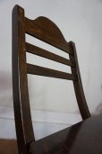 画像7: 英国　カフェ　フォールディングチェア　折り畳み椅子　ビーチ材　アンティーク　ヴィンテージ　アトリエ　(2)