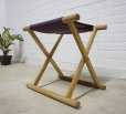 画像3: 古い木　日本　アンティーク　フォールディングチェア　折り畳み　椅子　イス　スツール　古民家　カフェ