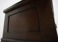 画像10: エルムウッド　楡材　ニレ材　ガラストップ　チェスト　飾り台　棚　テーブル　収納　時代家具　アンティーク　ディスプレイ　古民家　カフェ