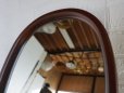 画像8: 和モダン　ヴィンテージ　無垢材　ブナ材　オーバル　姿見　壁掛けミラー　ウォールミラー　鏡　和モダン　民芸　古民家　カフェ　ディスプレイ　
