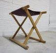 画像2: 古い木　日本　アンティーク　フォールディングチェア　折り畳み　椅子　イス　スツール　古民家　カフェ