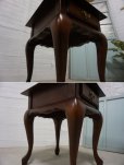 画像13: 西洋　クラシカル　猫脚　サイドテーブル　チェスト　コンソール　棚　飾り台　英国　カフェ　洋館　アンティーク　ディスプレイ