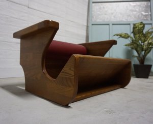 画像5: 「自然体療法脊椎矯正椅子」　6.3万　健康　美容　フィットネス　骨盤矯正　【 自然味溢れる天然素材 】　和モダン　座椅子　和室　旅館