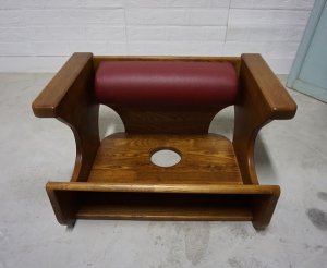 画像3: 「自然体療法脊椎矯正椅子」　6.3万　健康　美容　フィットネス　骨盤矯正　【 自然味溢れる天然素材 】　和モダン　座椅子　和室　旅館