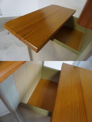 画像12: 北欧モダン　ドレッサー　チェスト　収納棚　化粧台　鏡　ミラー　5杯