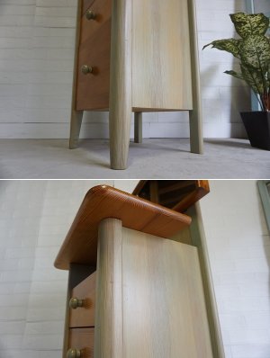 画像13: 北欧モダン　ドレッサー　チェスト　収納棚　化粧台　鏡　ミラー　5杯