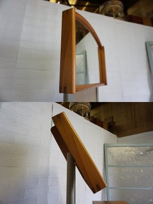 画像11: 北欧モダン　ドレッサー　チェスト　収納棚　化粧台　鏡　ミラー　5杯