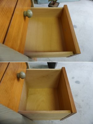 画像17: 北欧モダン　ドレッサー　チェスト　収納棚　化粧台　鏡　ミラー　5杯