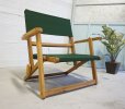 画像11: 未使用　北欧モダン　カントリー　フォールディングチェア　折り畳み椅子　ローチェア　アームチェア　アウトドア　ガーデンチェア　デッキチェア　緑色　１脚出品