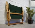 画像17: 未使用　北欧モダン　カントリー　フォールディングチェア　折り畳み椅子　ローチェア　アームチェア　アウトドア　ガーデンチェア　デッキチェア　緑色　１脚出品