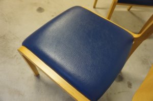 画像6: 北欧モダン　曲木　プライウッド　ダイニングチェア　☆２脚セット☆　デスクチェア　椅子　イス　(5)