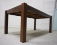 画像5: ヴィンテージ　チーク材　バンブー竹　ローテーブル　ベンチ　飾り棚　陳列台　ディスプレイ棚　長椅子　チェア　スツール　