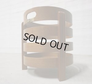 画像8: 希少　ヴィンテージ　チーク材　サイトーウッド　プランタースタンド　収納ラック　マガジンラック　雑誌入れ　本棚　スタンド　ディスプレイ　収納ケース