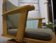 画像15: 美品　北欧モダン　タマリビング　ダイニング　アームチェア　回転椅子　和モダン　民芸　(2)