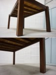 画像15: ヴィンテージ　チーク材　バンブー竹　ローテーブル　ベンチ　飾り棚　陳列台　ディスプレイ棚　長椅子　チェア　スツール　