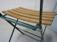 画像15: フランス　ヴィンテージ　フォールディングチェア　サイドチェア　ディスプレイ　ガーデン　折り畳み　椅子　アイアン　天然木　カントリー　(2)