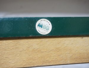 画像16: フランス　ヴィンテージ　フォールディングチェア　サイドチェア　ディスプレイ　ガーデン　折り畳み　椅子　アイアン　天然木　カントリー　シールあり　(1)