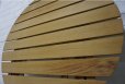 画像16: フランス　ヴィンテージ　フォールディング　ディスプレイ　ガーデン　丸テーブル　ラウンドテーブル　棚　台　ディスプレイ　折り畳み　折り脚　天然木 　カントリー  
