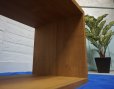 画像10: 展示品　北欧モダン　ウォールナット材　無垢材　オープンシェルフ　棚　台　サイドテーブル　縦横可能　フレキシブル　椅子　チェア　ベンチ　スツール